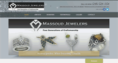 Desktop Screenshot of massoudjewelers.com